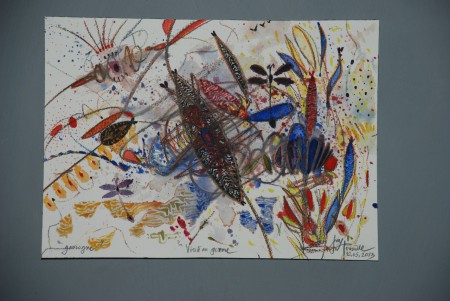 37 X 26 sur papier Arches