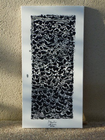 peinture sur toile 50 X 100